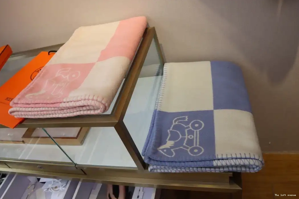 BLANKET WOOL THROW BABY AVALON ADADA HERMES 0512